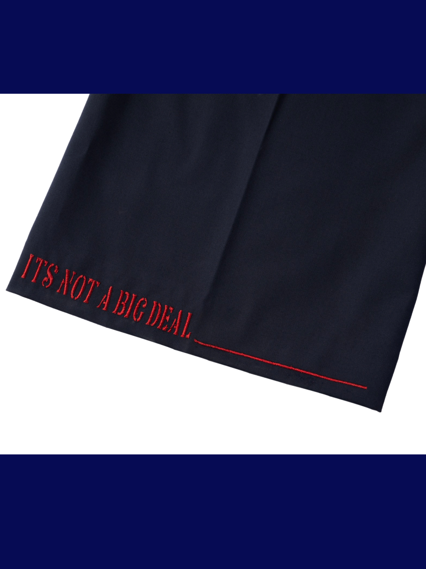 D1pS1a Embroidered casual-fit drape trousers