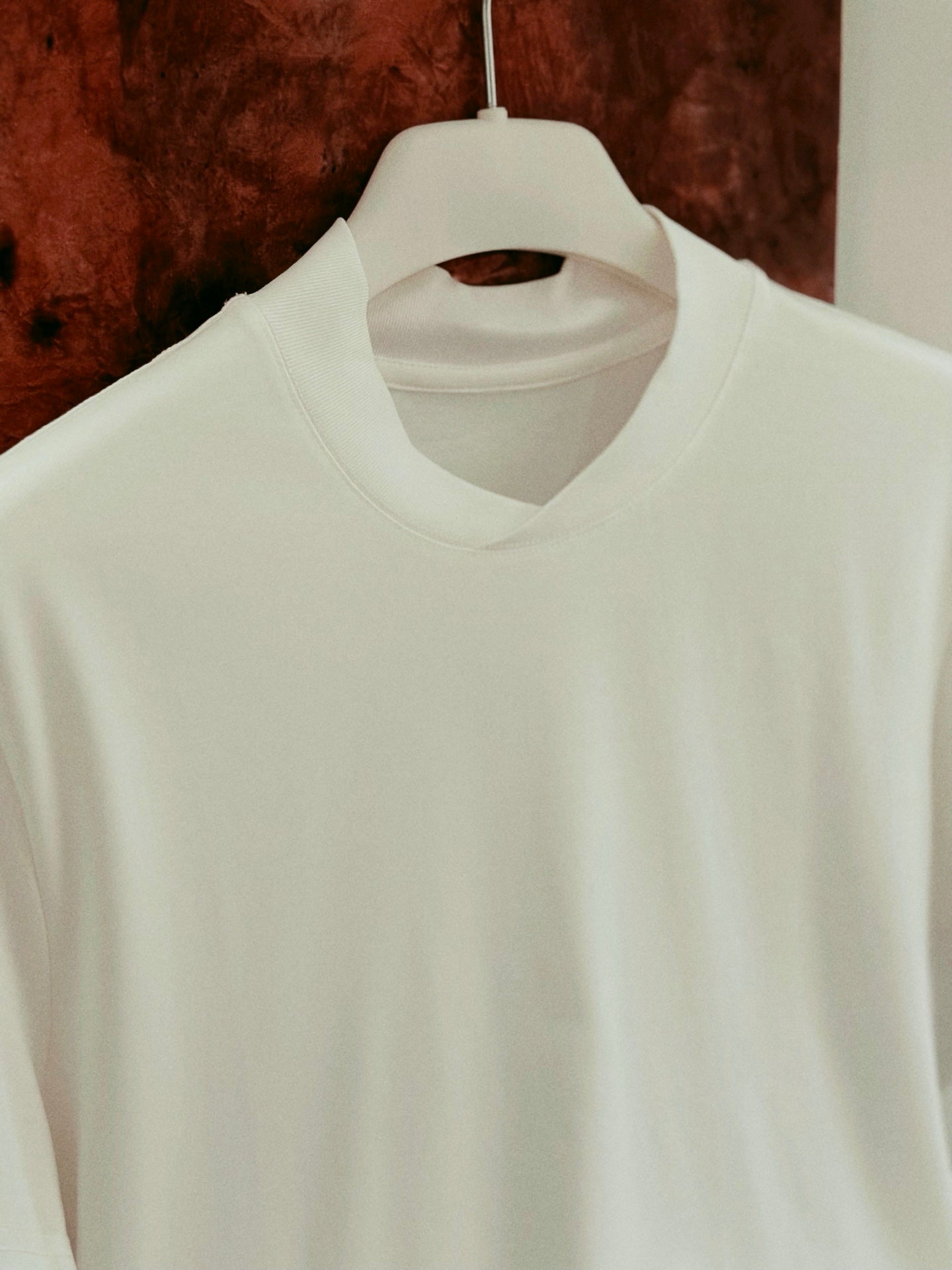 D1pS1a Silk-finished fabric casual and versatile summer T-shirt