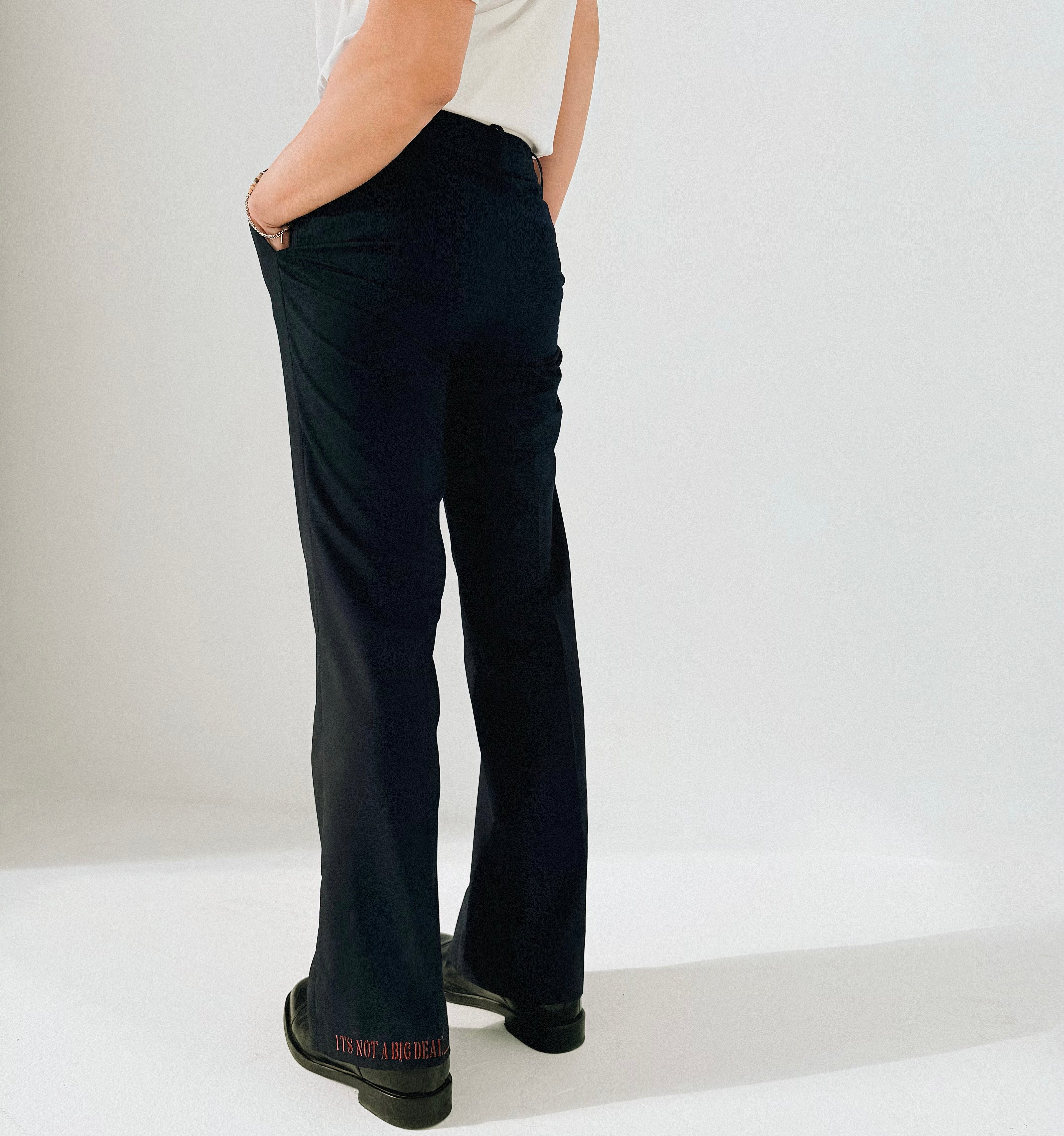 D1pS1a Embroidered casual-fit drape trousers
