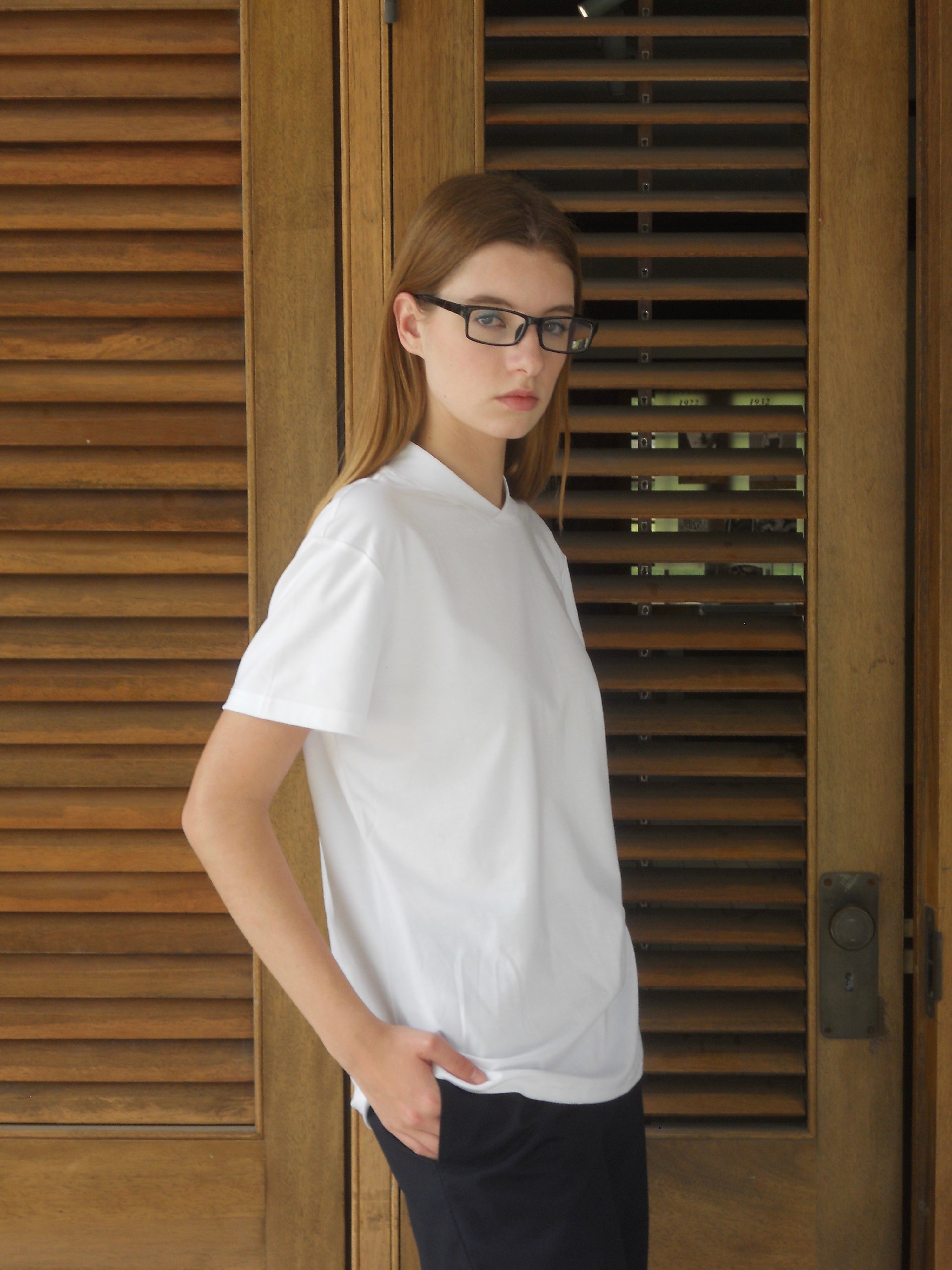 D1pS1a Silk-finished fabric casual and versatile summer T-shirt